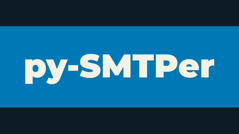 نشان بستهٔ Python به نام py-smtper